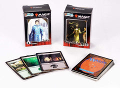 World's Smallest four tuck boxes, organized storage for quick deck-building.