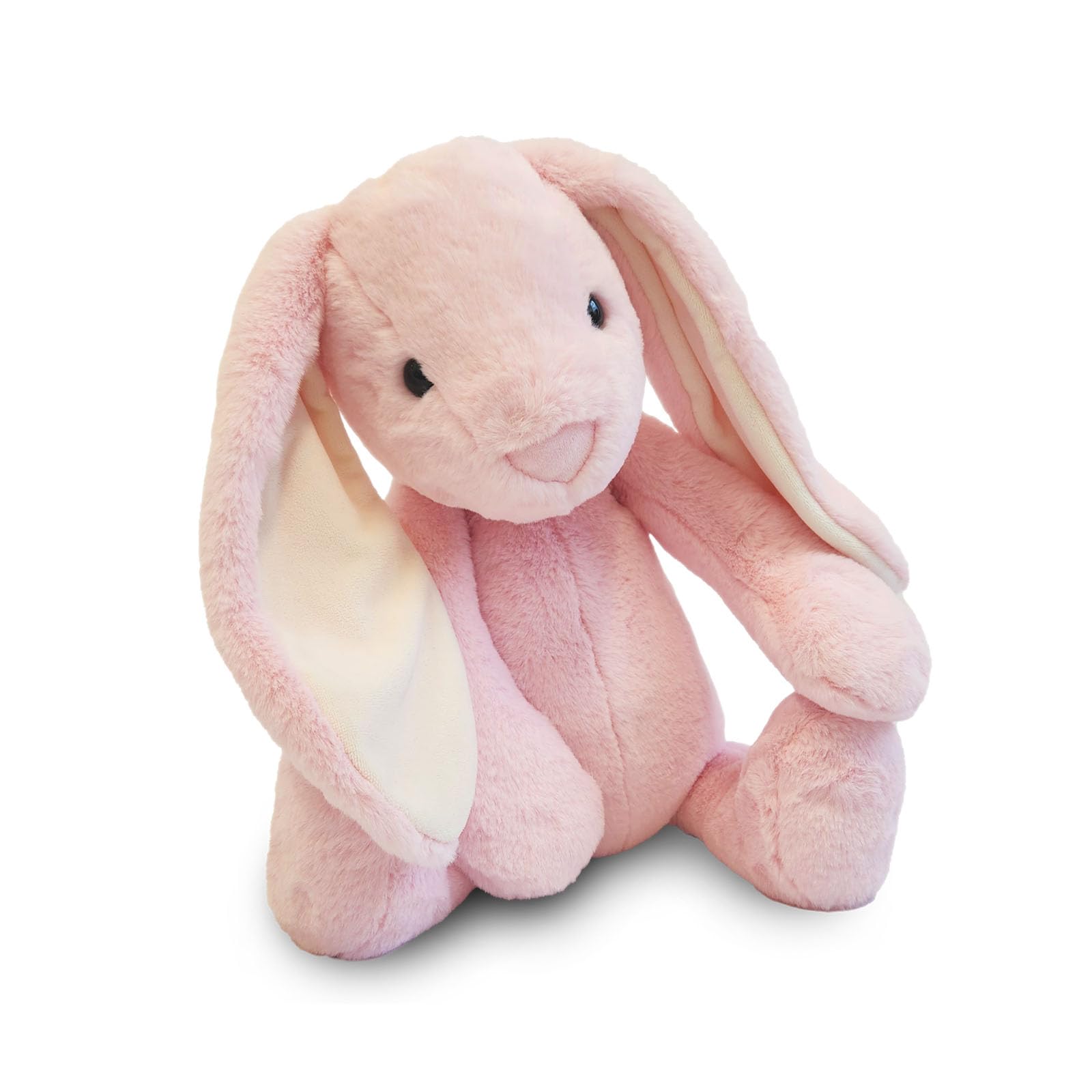 World’s Softest BriBri Bunny Rose 16-inch plush ready for cozy cuddles.