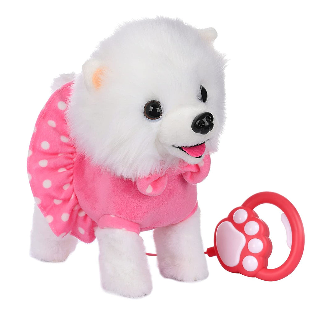 WorWoder electronic singing walking dog toy in action for kids.