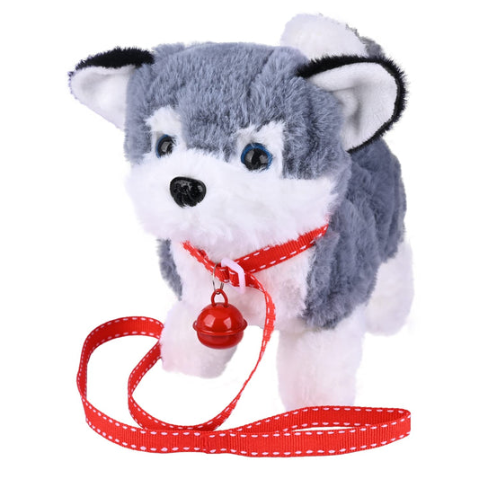 WorWoder Alaska plush puppy walking, sparking imaginative play for kids