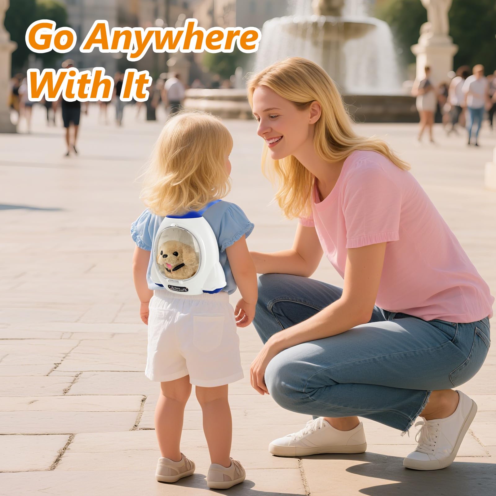 WorWoder backpack-friendly design for portable amusement.
