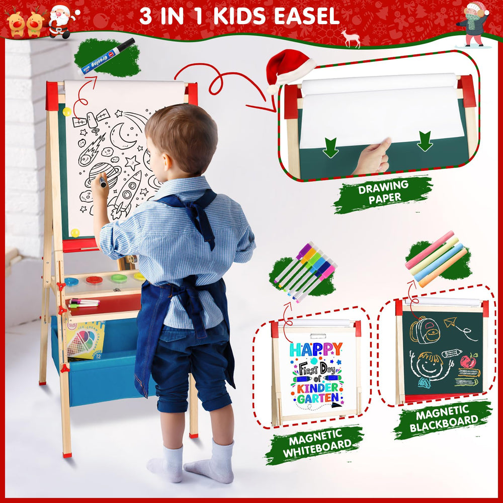 WOSTOO safe, durable wooden construction with smooth edges.