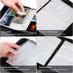 WOT I acid-free-polypropylene sleeves help protect card quality.