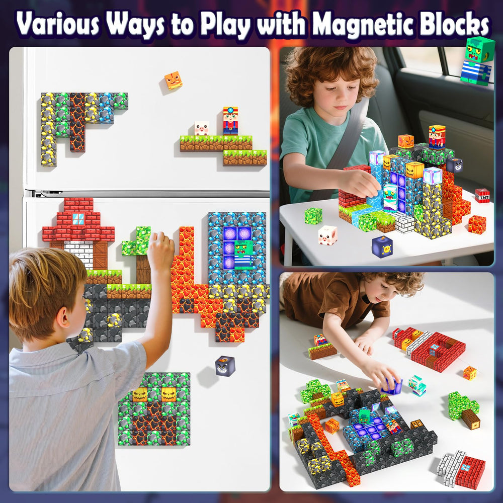 Wotolit magnetic blocks make a great gift for kids aged 4-8