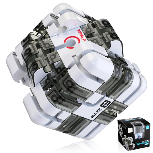 Wovnet 3x3 labyrinth top view enhances focus through tactile play.
