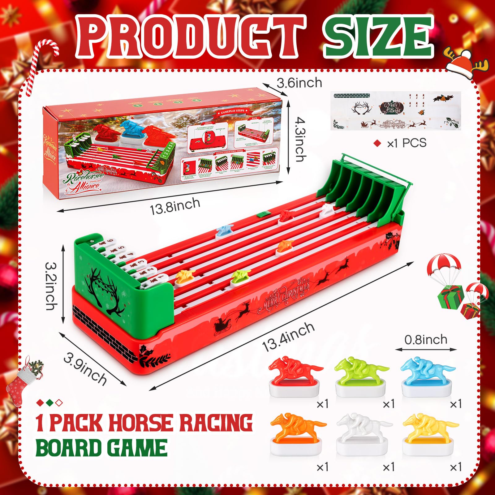 Wovnet electronic horse race unit with automatic racing.
