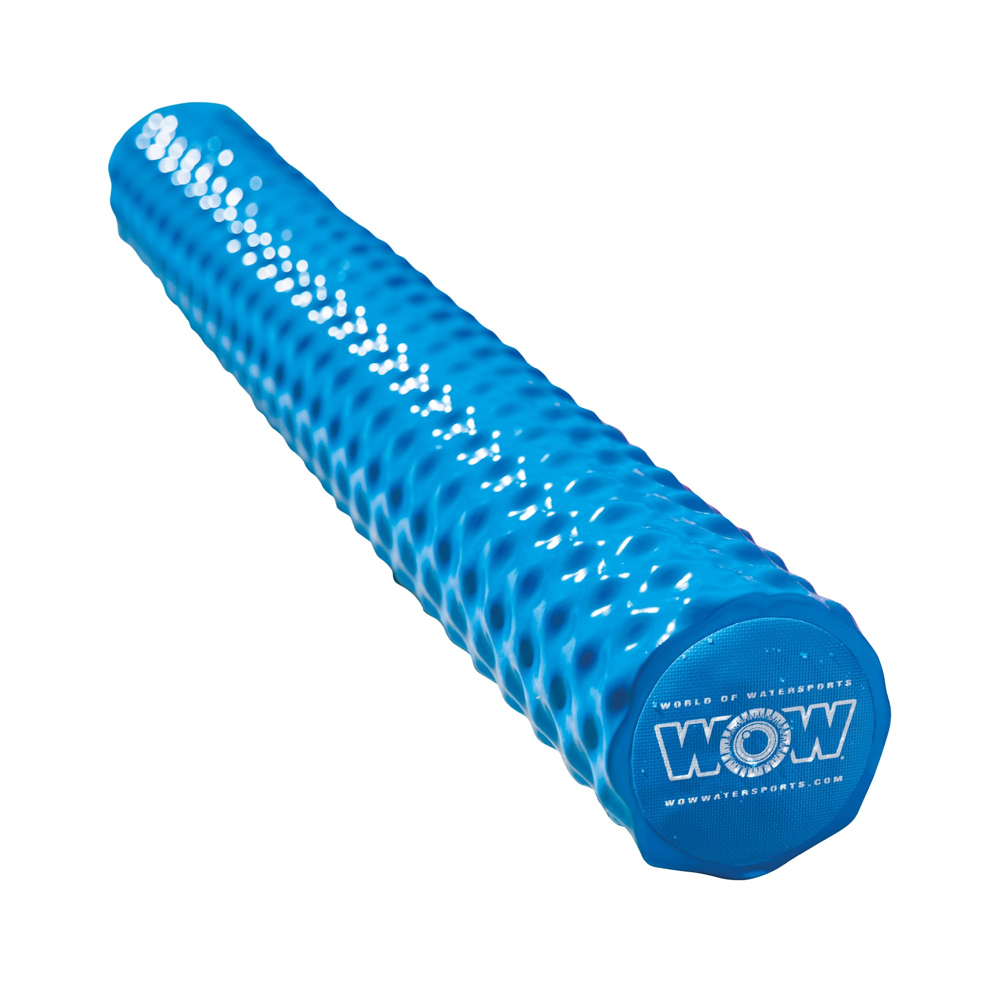 WOW Sports heavy-duty vinyl jumbo pool noodle offers strong buoyancy for pool and lake use.