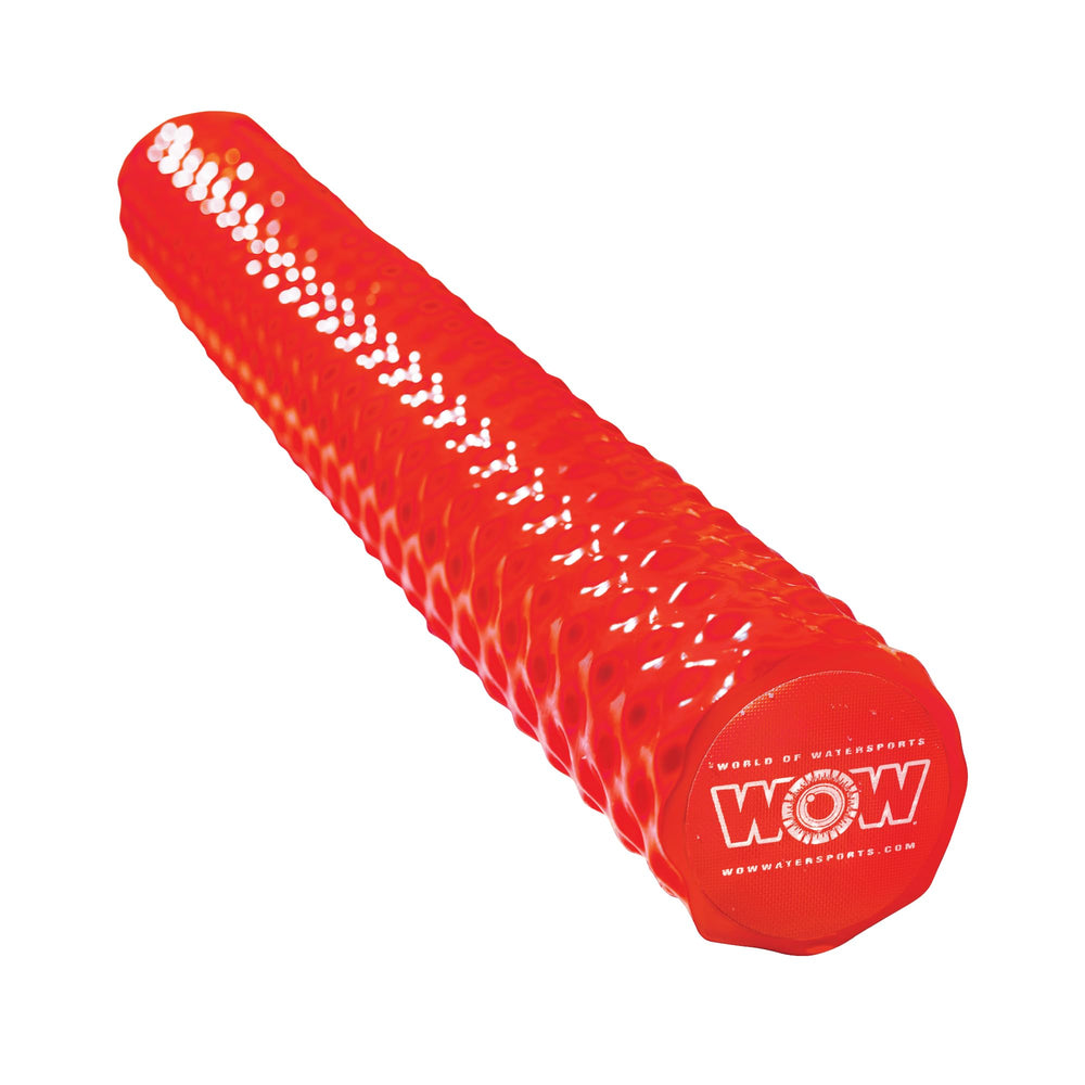 WOW Sports red foam pool noodle 46-inch for lounging and lake floats