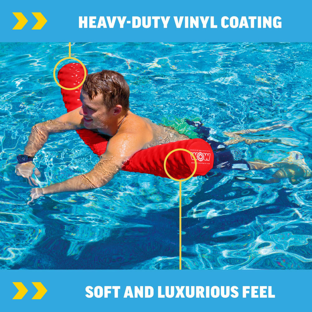 WOW Sports UV-protected noodle resists sun and chlorine for longer color