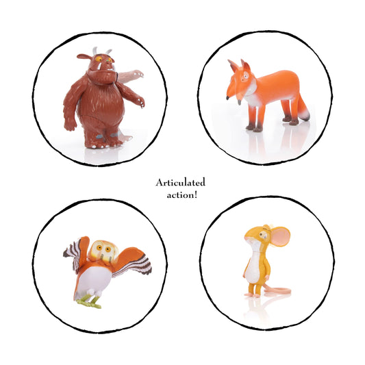 WOW! STUFF Mouse figurine walking for forest adventures.