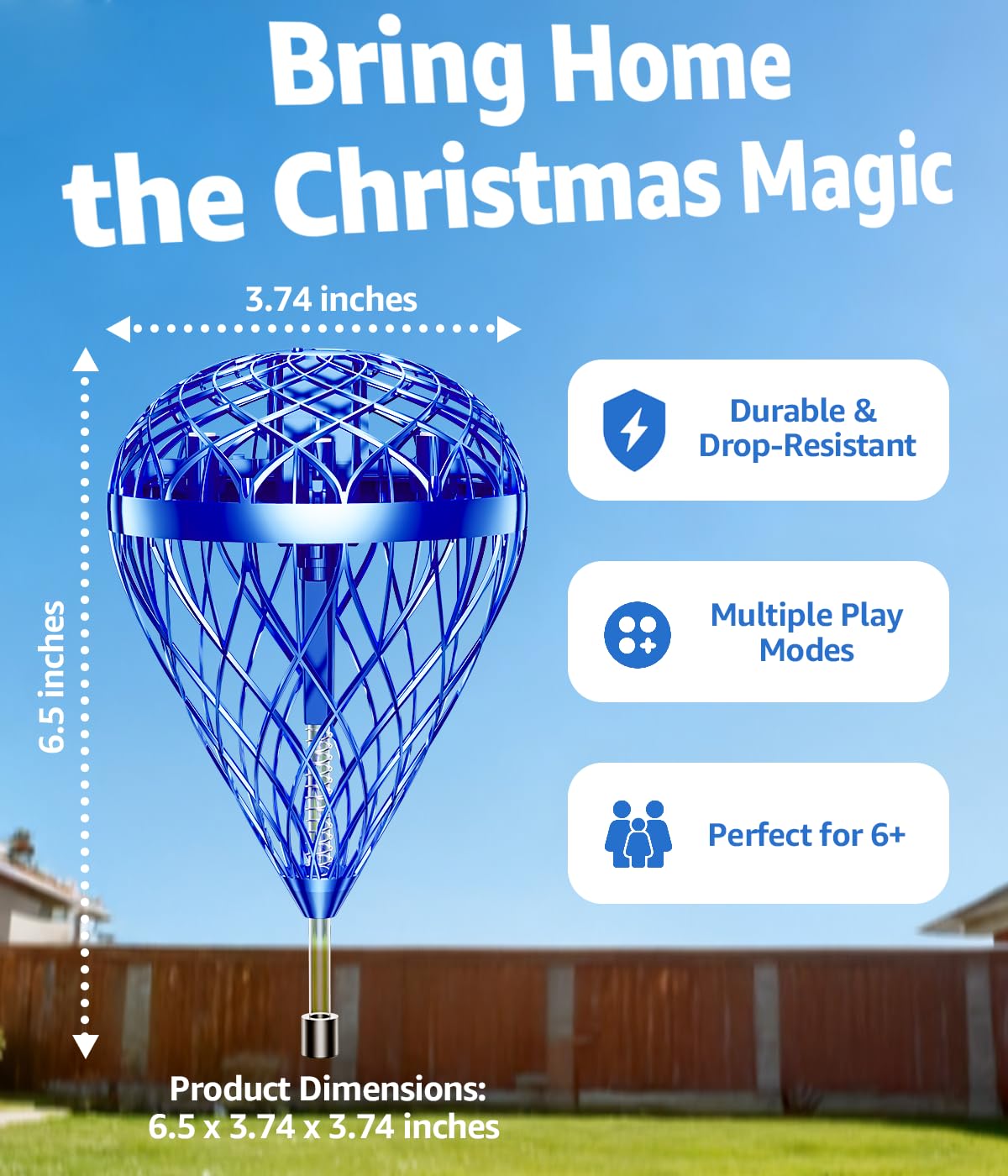wow97e Family-friendly flying toy ideal for kids