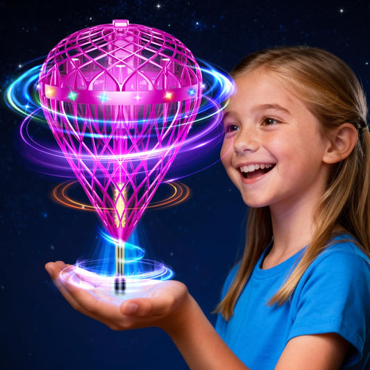 wow97e Flying Orb Ball with hand-control for responsive indoor play