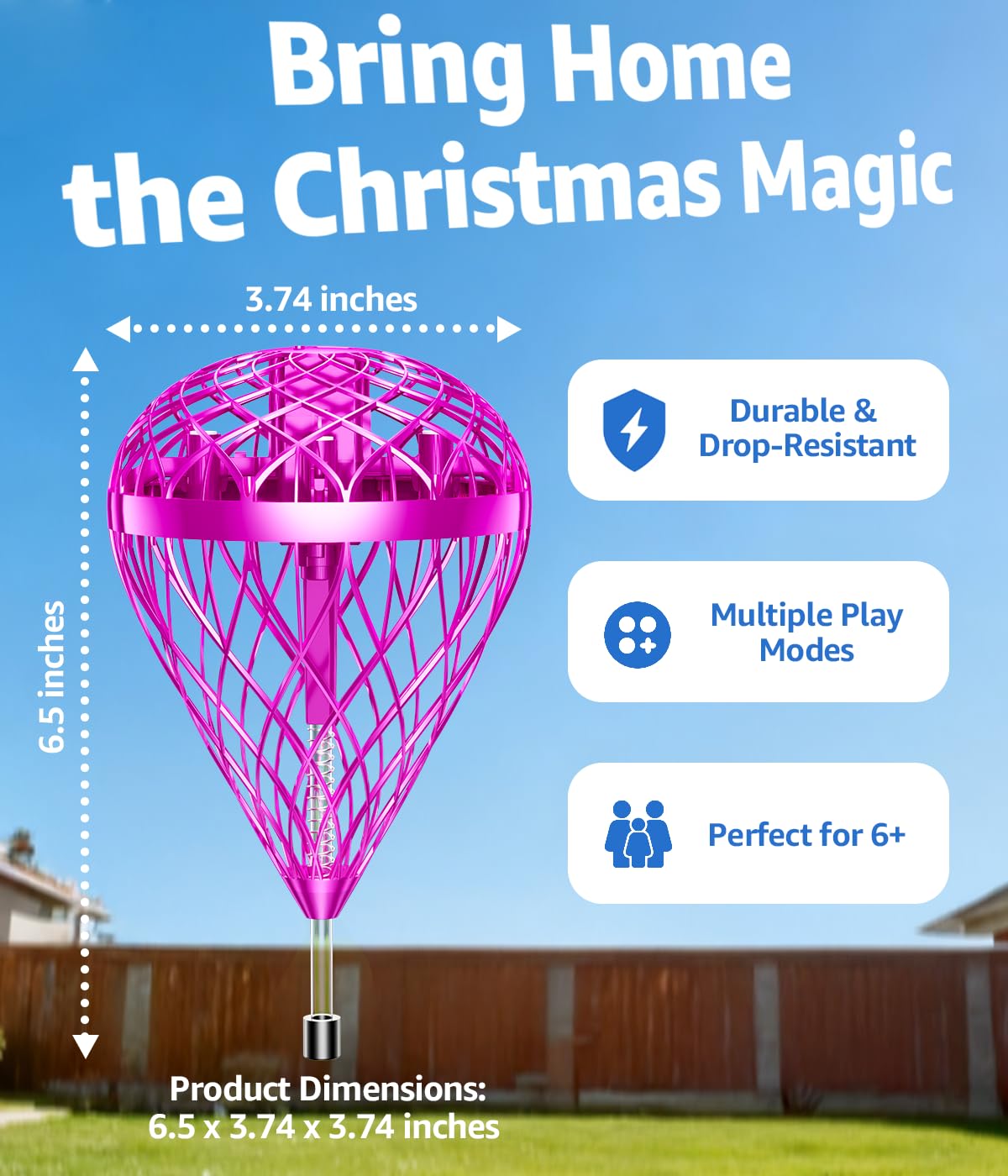 wow97e Hand controlled orb promotes coordination and active movement during play.