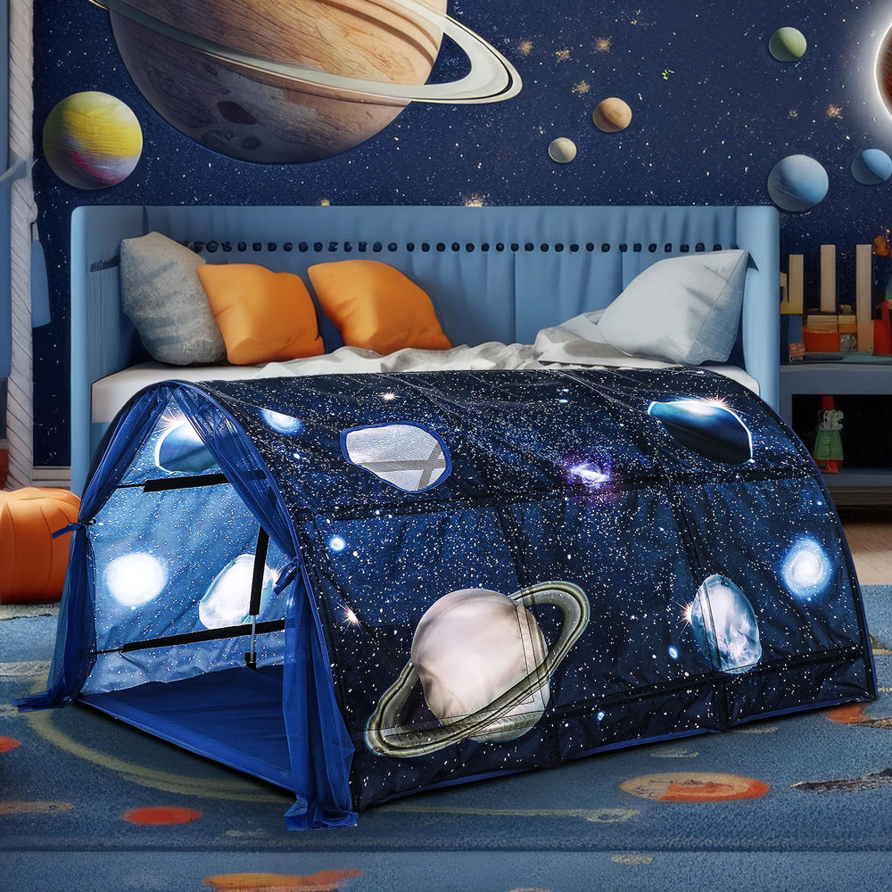 Wowangce Galaxy Twin Bed Tent ideal for galaxy-themed parties