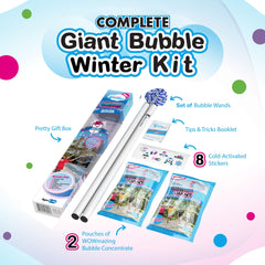 WOWMAZING eight cold-activated stickers trigger winter designs on bubbles.