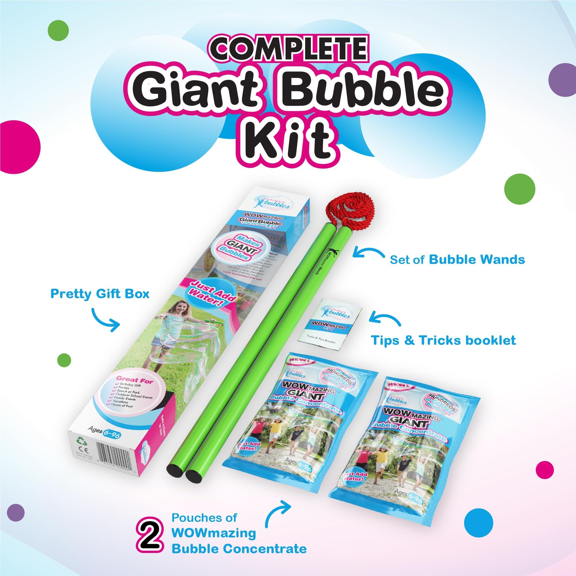 WOWMAZING concentrate bottle ready for outdoor fun.
