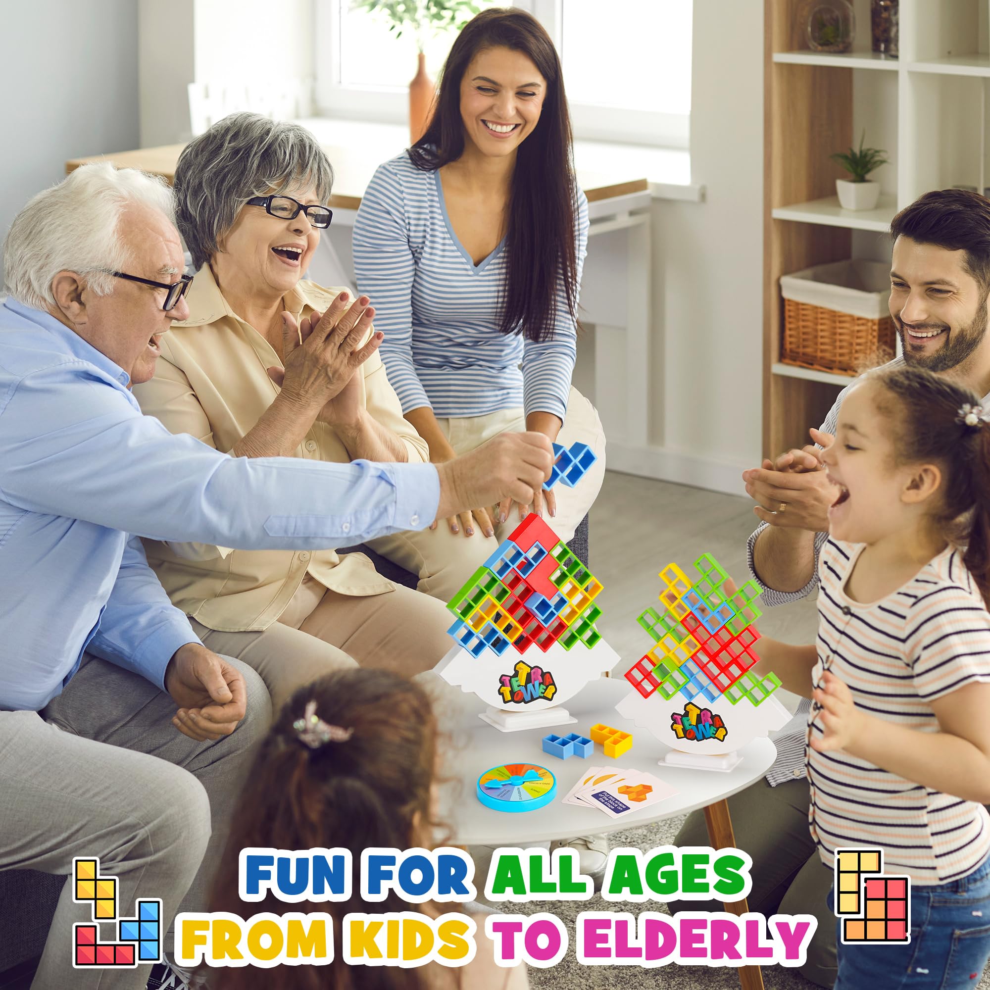 WOWNOVA clear storage box keeps game pieces organized and portable.
