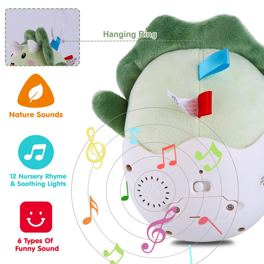 WOWOHAGE baby music toy with lights engages infants during play