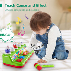 WOWOHAGE led light sound effects activate with each pop for multisensory fun.