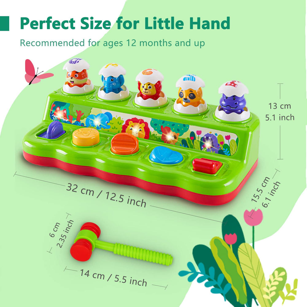 WOWOHAGE portable toy compact design is lightweight and travel-friendly for on-the-go fun.