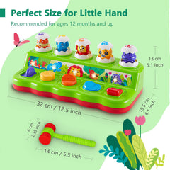 WOWOHAGE portable toy compact design is lightweight and travel-friendly for on-the-go fun.