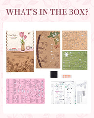 Wowood wooden-crafted tulip puzzle—ideal gift and brain-teasing activity