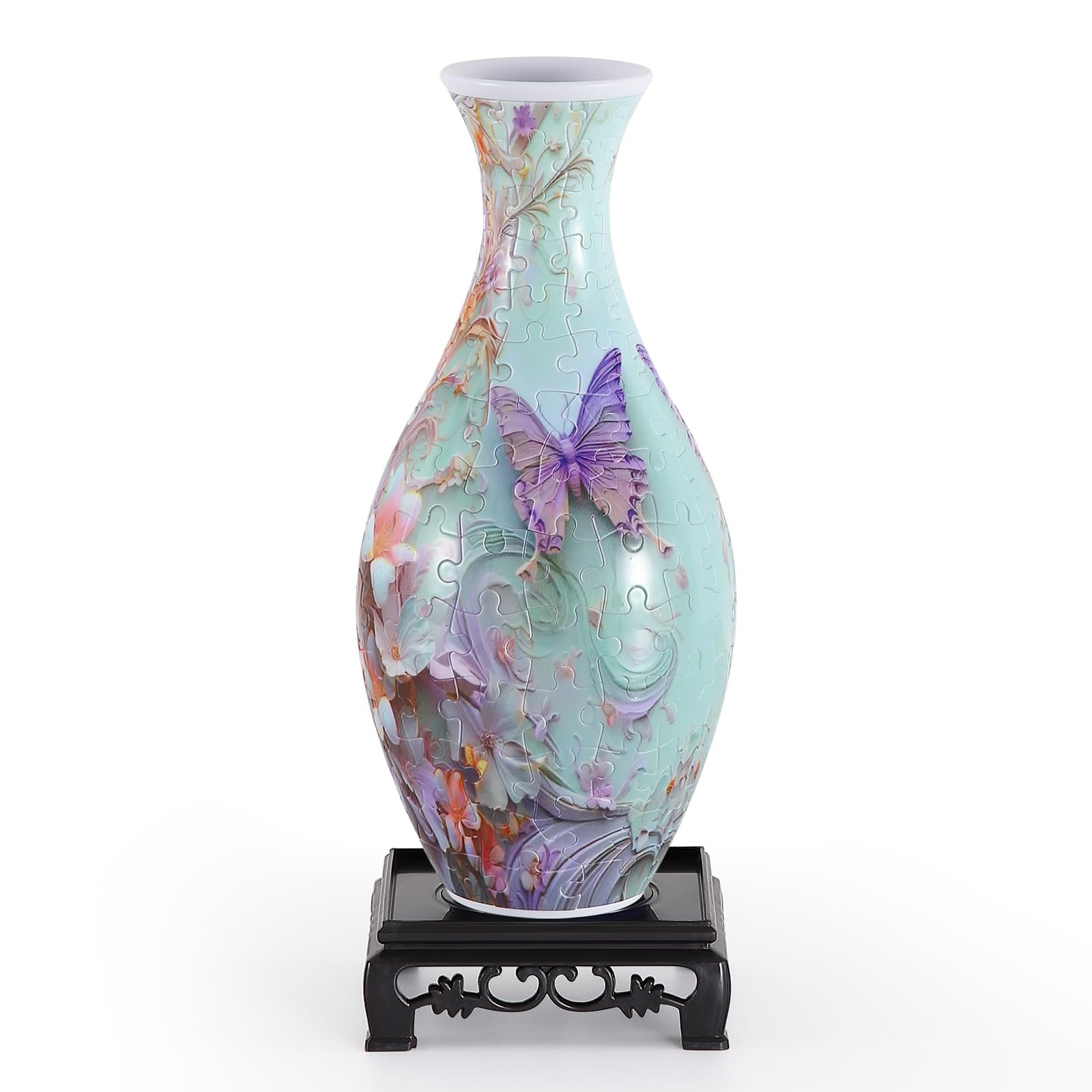 Wowsome vase with detachable water cup enables easy daily display
