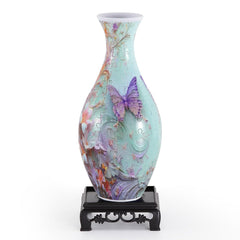 Wowsome vase with detachable water cup enables easy daily display