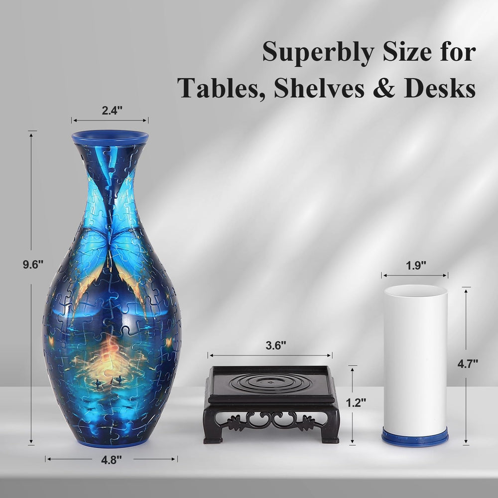 Wowsome puzzle vase makes a thoughtful gift for puzzle lovers