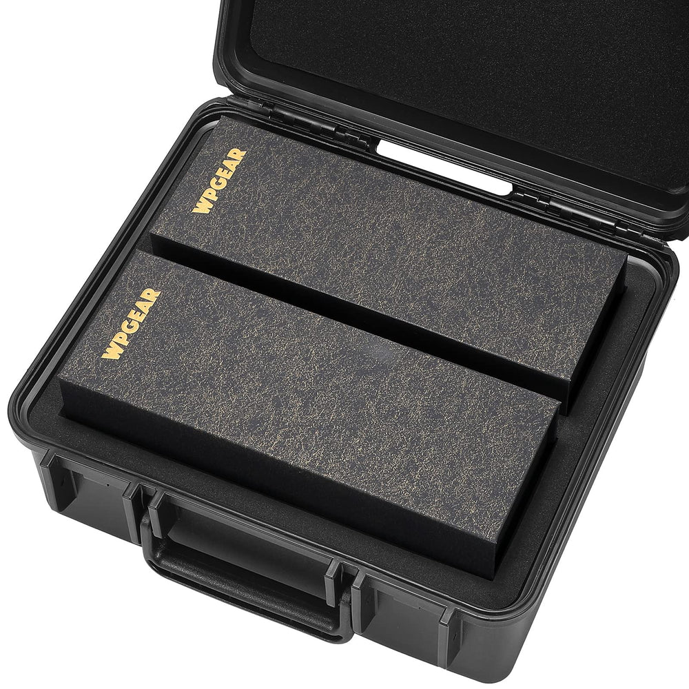 WPGEAR premium cardboard cases store 3x4 toploaders neatly.