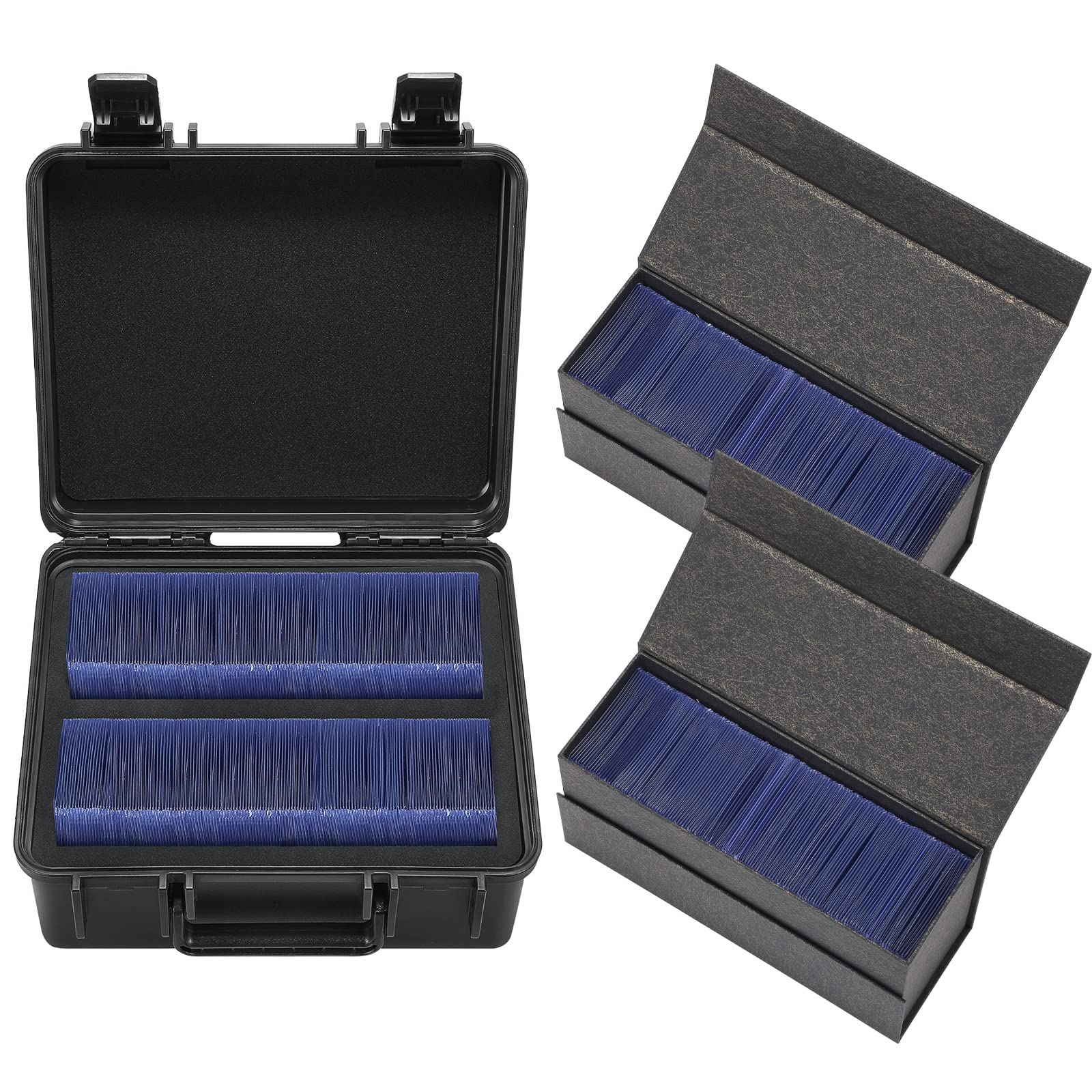 WPGEAR waterproof hard shell case with foam interior guards trading cards securely.
