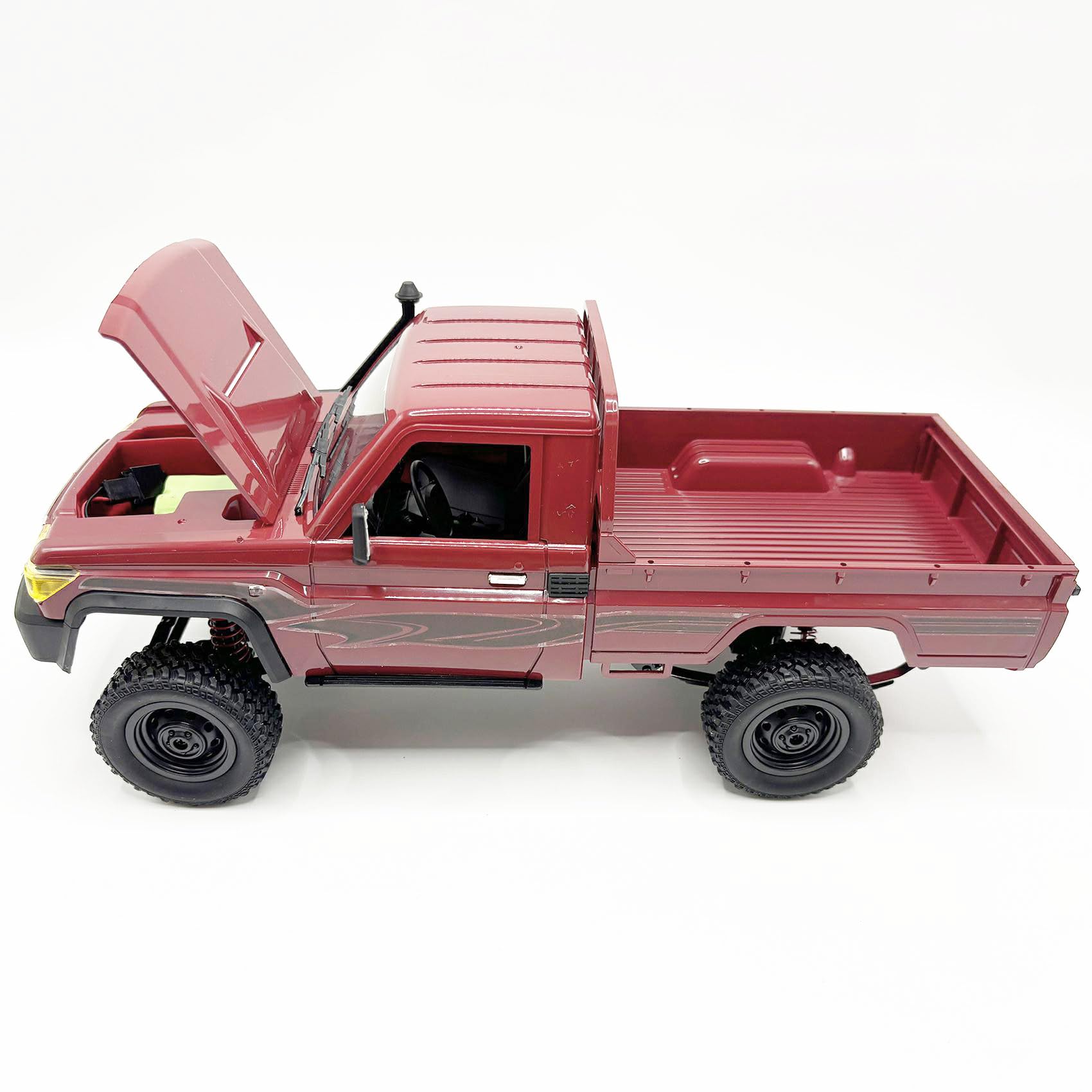 WPLDEWAN RC Rock Crawler 4WD drive enabling precise throttle control