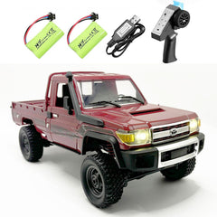 WPLDEWAN RC Rock Crawler 1/12 front view highlighting traction for off-road use
