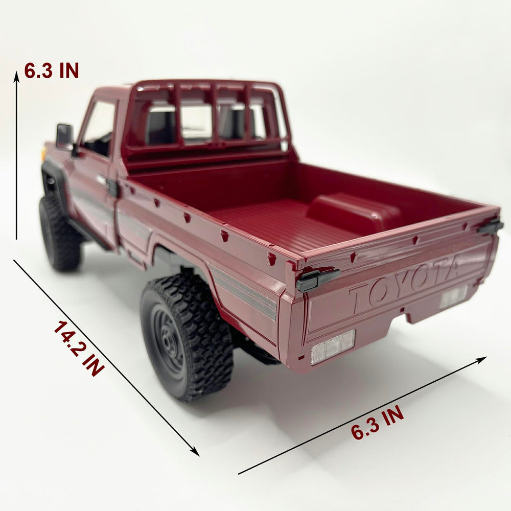 WPLDEWAN RC Rock Crawler rugged off-road tires for gravel and grass