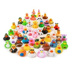 WQTHE 30-pack rubber ducks for jeep-ducking, ideal for party favors and bath time fun