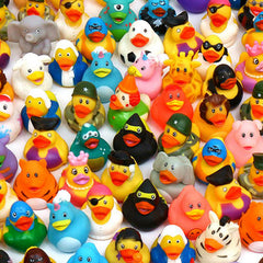 WQTHE baby bath toy assortment ducks, colorful and kid-friendly