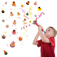 WQTHE colourful rubber ducks for pretend play and imaginative scenes