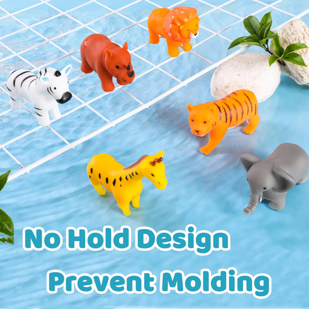 WQTHE Lion bath toy with bright colors and easy handling.