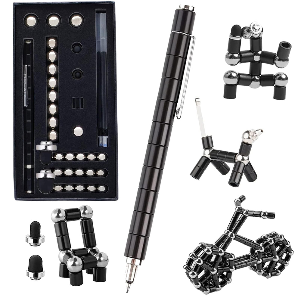 WQWQUU fidget pen deformation demonstrates flexible shapes for focus and play