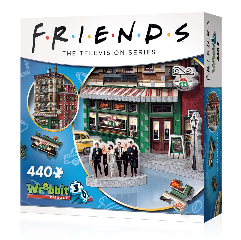 Wrebbit3D Central Perk model as a detailed display centerpiece for Friends fans.