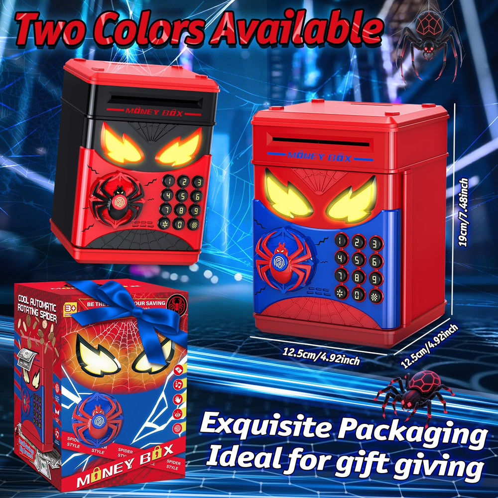 Wrystte Spider Piggy Bank is a versatile gift idea for kids.