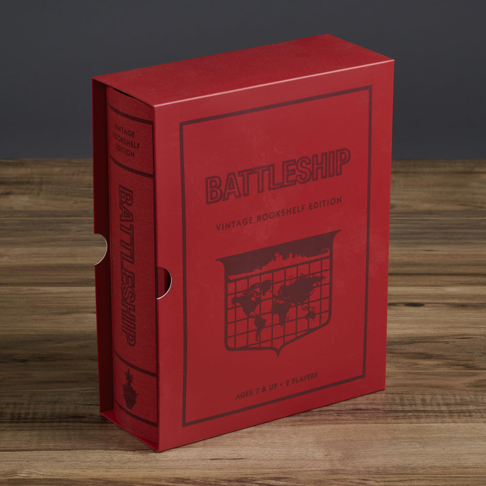 WS Game Company Battleship red hit and white miss pegs in use