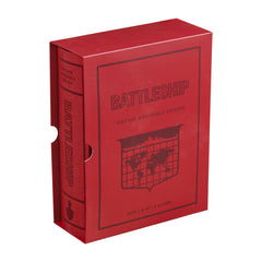 WS Game Company Battleship shelf display-ready, vintage-style display on any surface