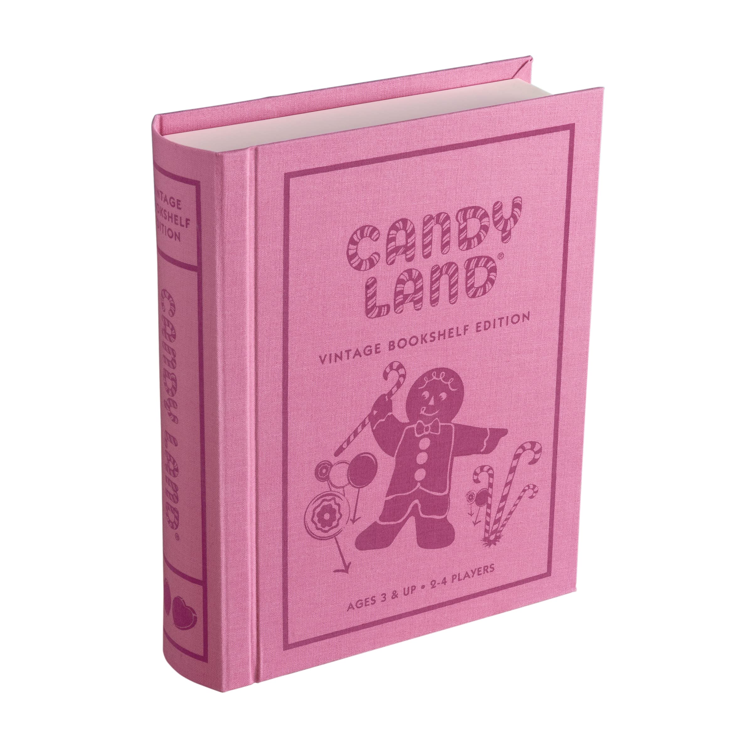 WS Game Candy Land Vintage Bookshelf Edition cover view for stylish display.
