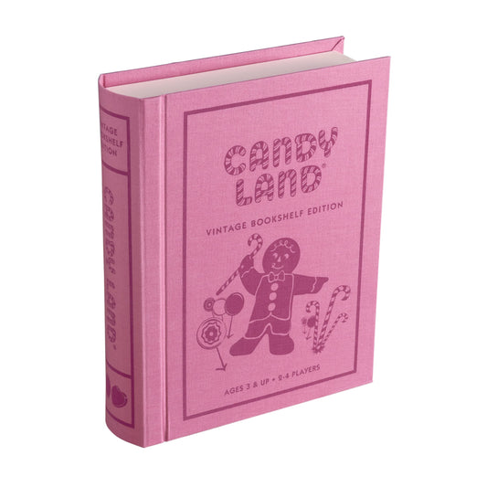 WS Game Candy Land Vintage Bookshelf Edition cover view for stylish display.