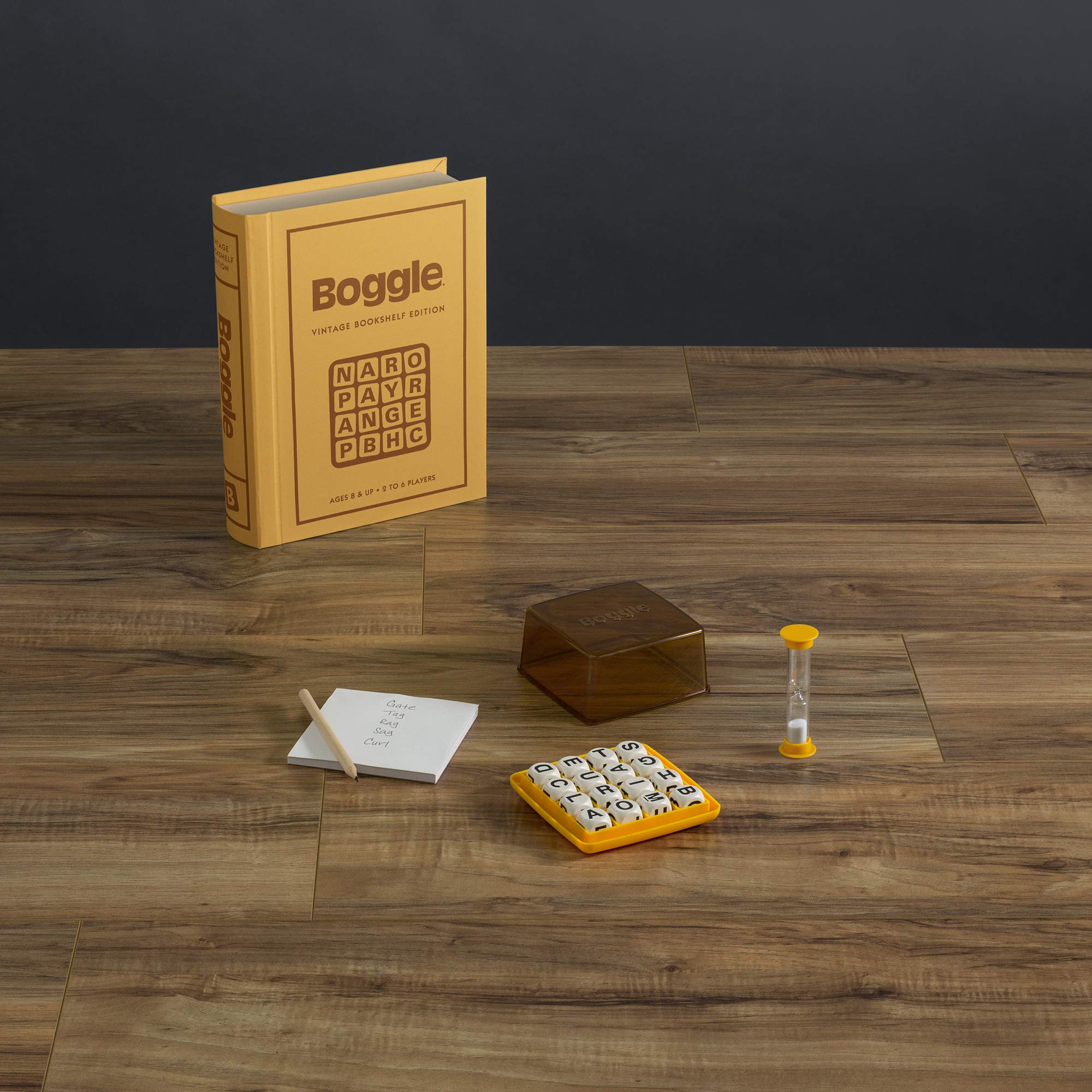 WS Game Company Boggle 4x4 grid with fast-paced word challenge