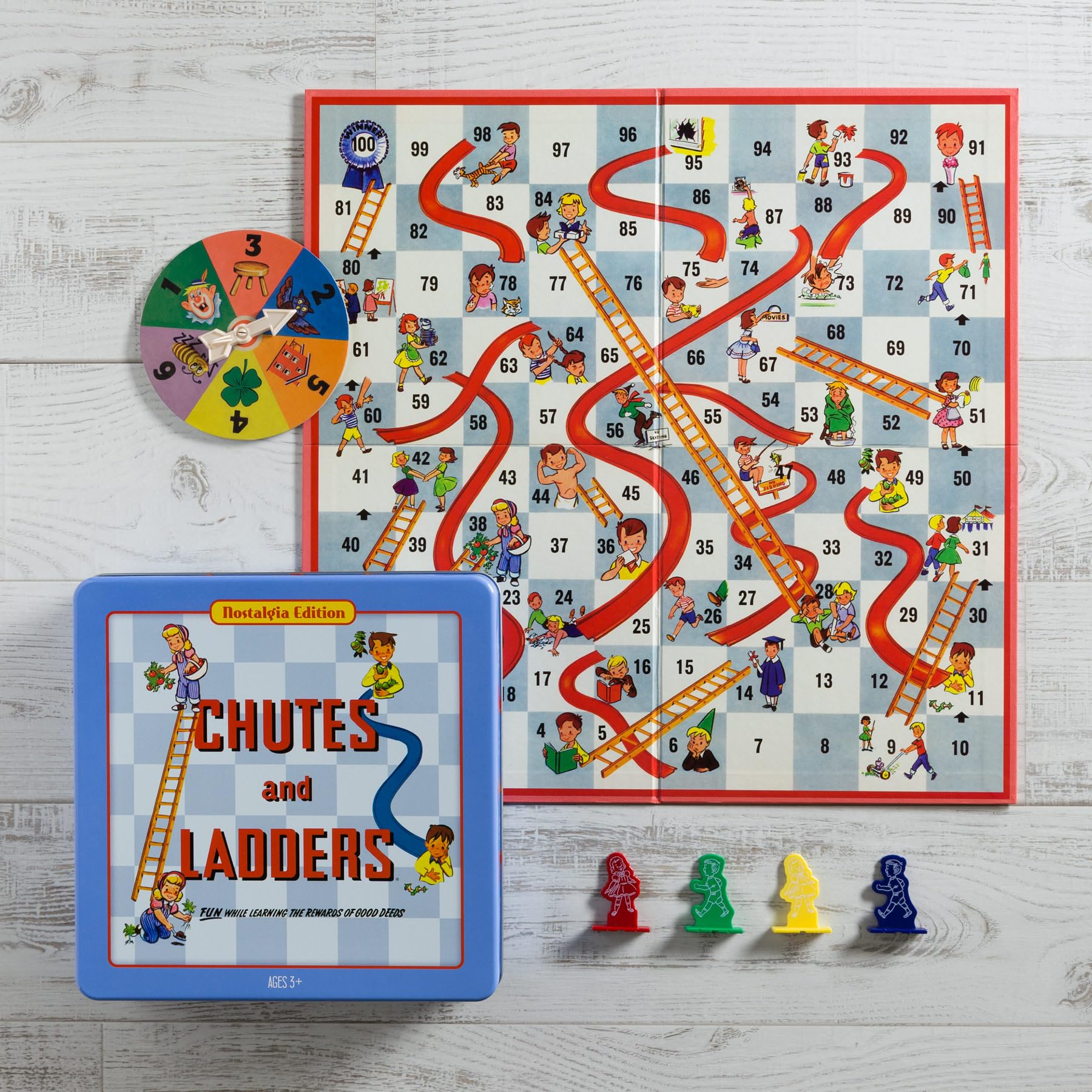 WS Game Company Nostalgia Edition spinner highlights classic spinning action for quick turns