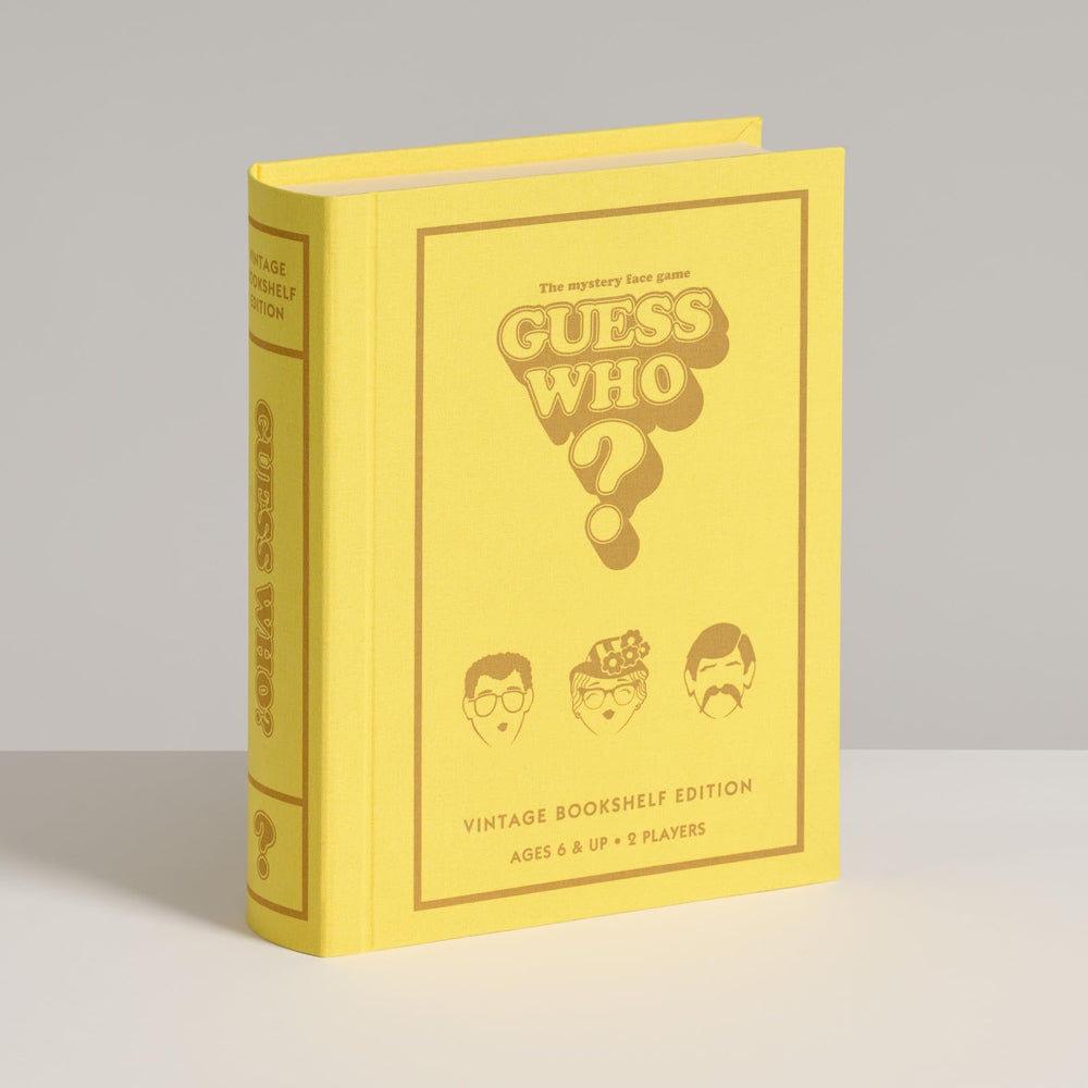 WS Game Company Guess Who? Vintage edition design adds collectible charm to any game shelf.