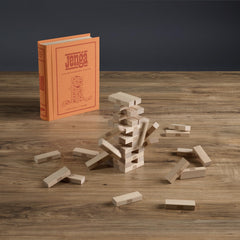 WS Game Company Jenga 54 hardwood blocks ready for precise stacking and durable play