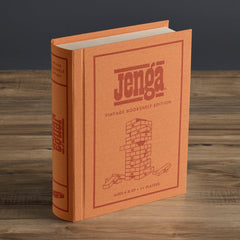 WS Game Company Jenga compact case with dimensions 10.6 x 8.5 x 2.5 inches